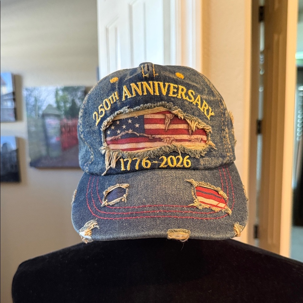 Perfect for the 4th of July! America baseball hat!